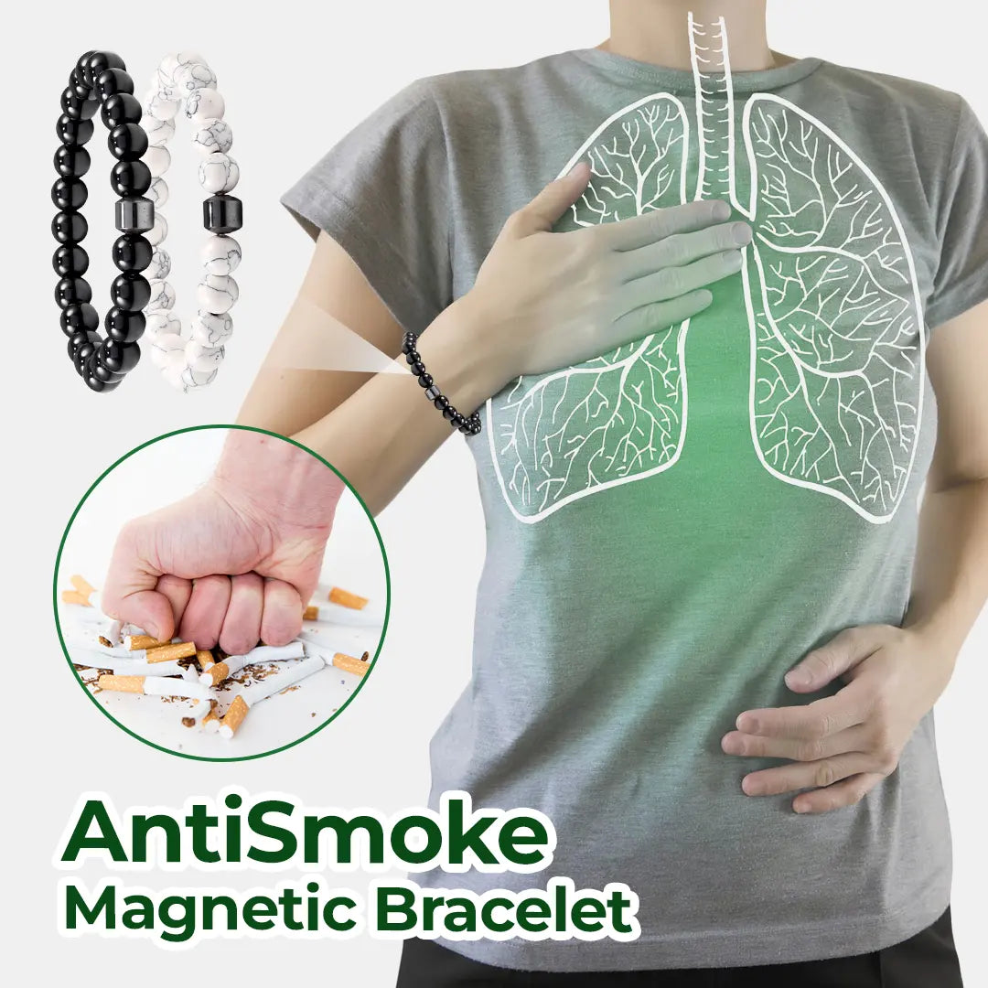 MagnoQuit™ – Magnetiskt Armband för ett Rökfritt Liv