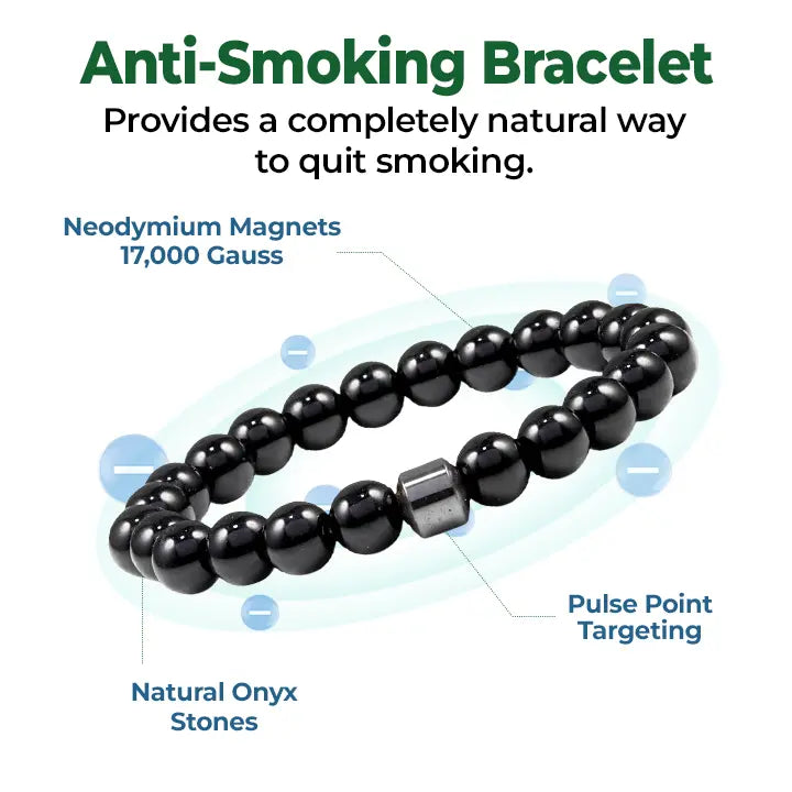 MagnoQuit™ – Magnetiskt Armband för ett Rökfritt Liv