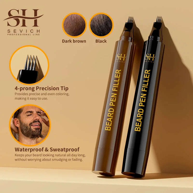 BeardFix™ – Fyll i ditt skägg på sekunder, utan kladd eller stress