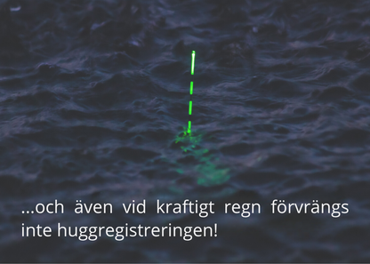 BiteHunter™ – LED-Flöte som Byter Färg vid Hugget