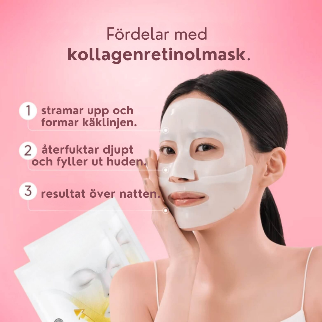 GlowHold™ – Djupt vårdande retinolmask med kollagen