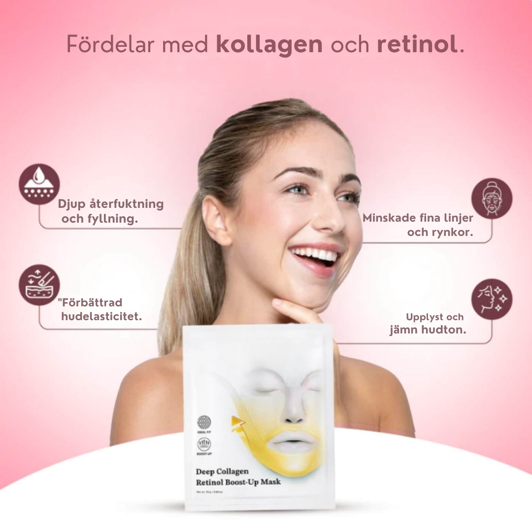 GlowHold™ – Djupt vårdande retinolmask med kollagen