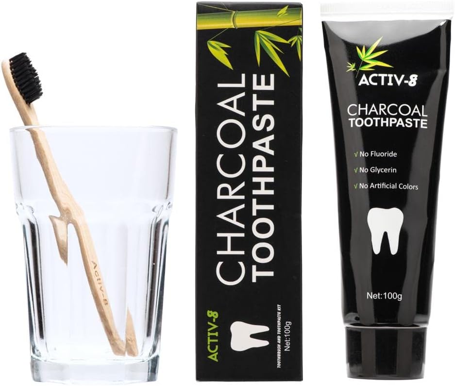 BambooWhite™ – Naturlig Whitening Tandkräm med Bambutandborste