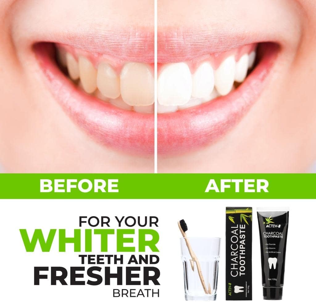 BambooWhite™ – Naturlig Whitening Tandkräm med Bambutandborste