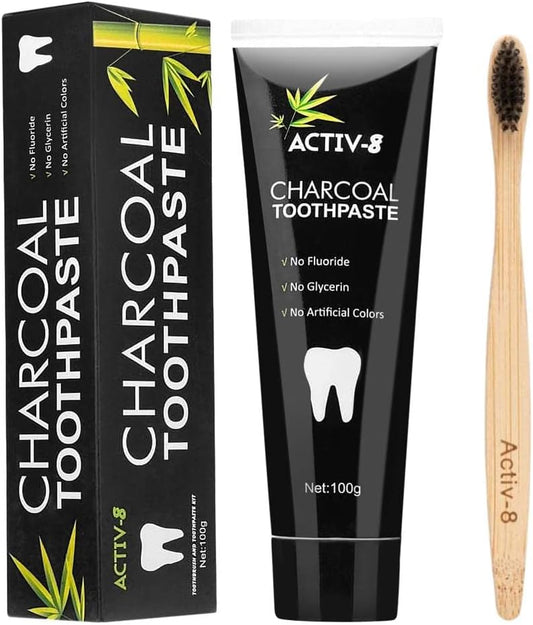 BambooWhite™ – Naturlig Whitening Tandkräm med Bambutandborste