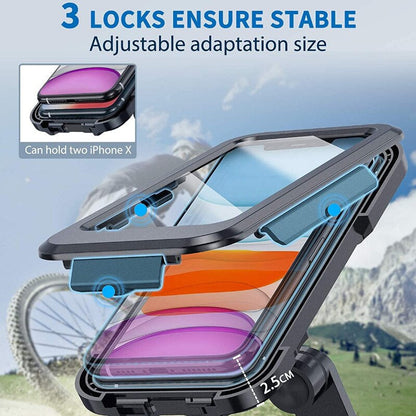 RideLock™ – Mobilhållare för cykel &amp; motorcykel med maxgrepp