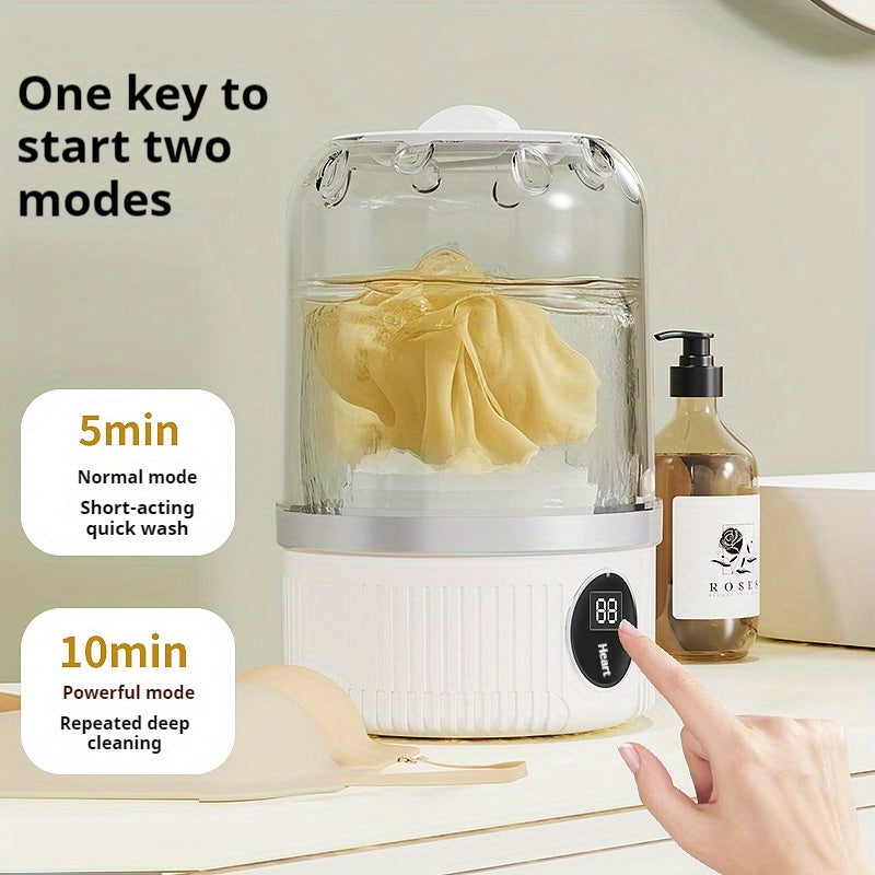 GoWash™ – Bärbar Mini-Tvättmaskin