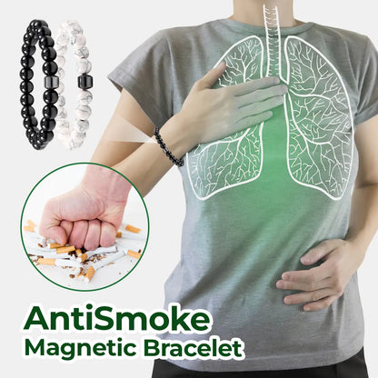 MagnoQuit™ – Magnetiskt Armband för ett Rökfritt Liv