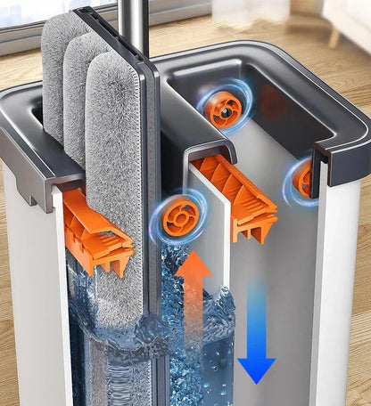 SwiftClean™ – Supersmidigt moppsystem med glidande vridfunktion