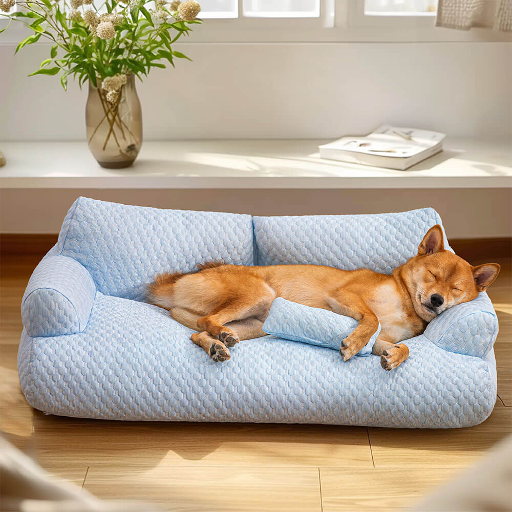ChillNest™ – Kylande soffbädd för hundar &amp; katter