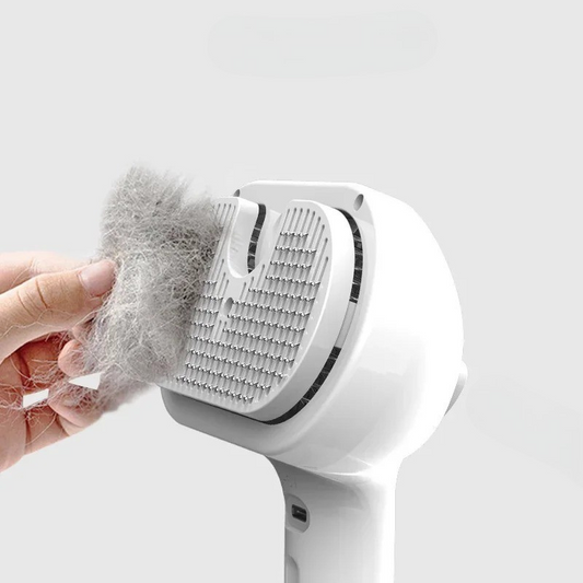 PuffBrush™ – Mjuk pälsvård utan stress eller hår överallt