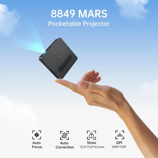 Beamify™ – Bärbar Mini-Projektor för Storbildsupplevelser överallt
