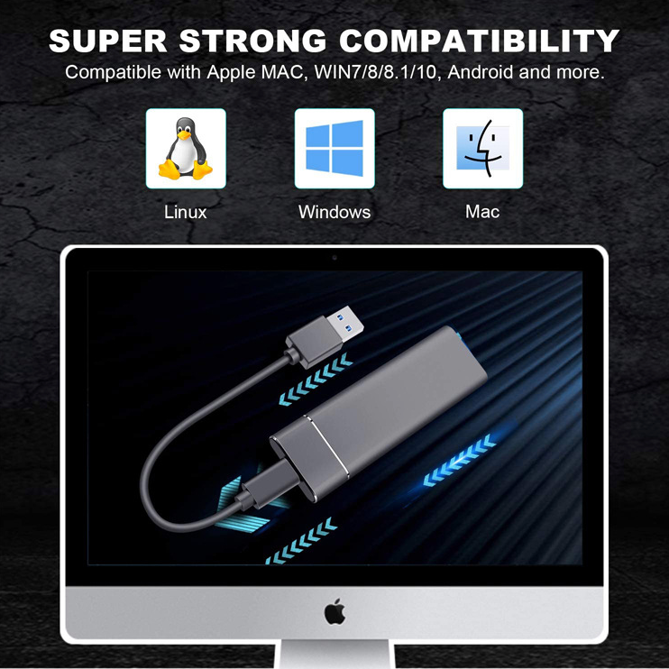 DriveOne™ – Supersnabb extern SSD för alla dina filer