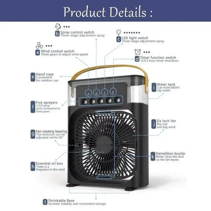 HydroBreeze™ — 3-i-1 komfortkyla med stilren design