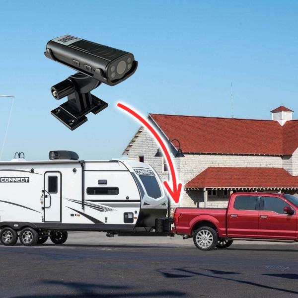 KlarSikt Backkamera - Trådlös backhjälp – koppla, backa och parkera utan stress