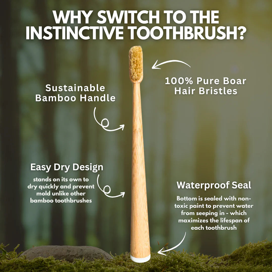 Nura™ Bamboo Brush – Tandborsten som faktiskt skyddar din kropp