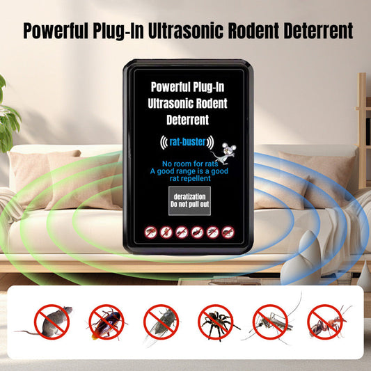 SilentGuard™ – Smart Ultraljudsskrämma för Skadedjur